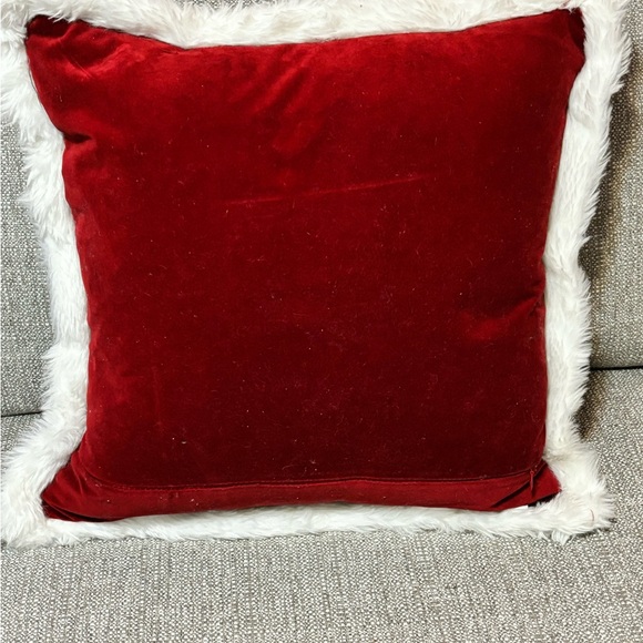 20” Velvet Holiday Pillow - "This House Believes" by Twig & Twine - Picture 2 of 6